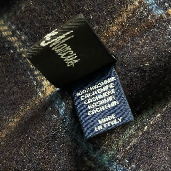 FLORENCE 🇮🇹 made in Italy, soft glove leather shoulder bag w/cashmere scarf - Picture 16 of 16